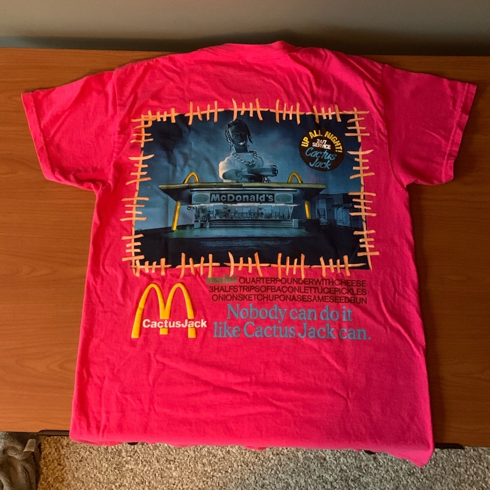 Travis Scott McDonald’s T-shirt